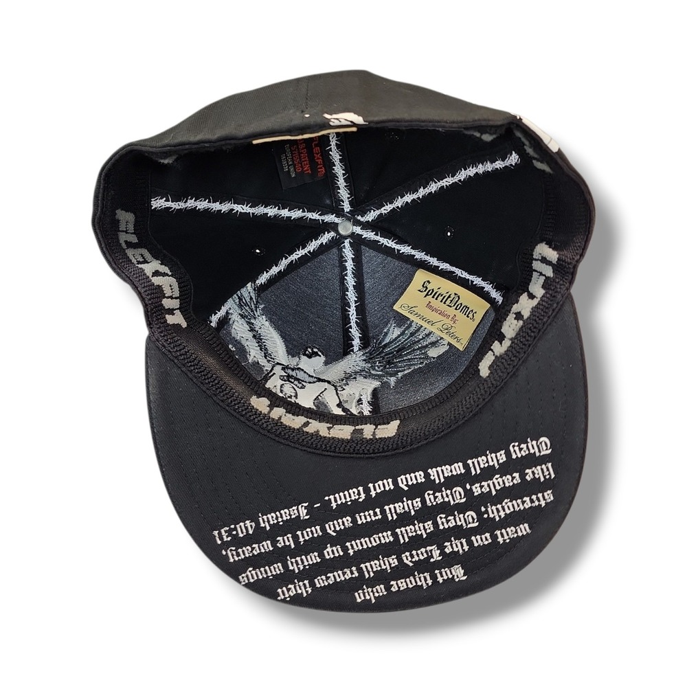 Spirit Domes "Crown Of Thorns Collection" Black Flex Fit Hat / Cap - Picture 8 of 9